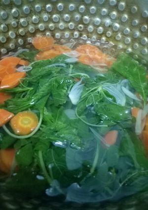 Foto resep Sayur bayam bening simple