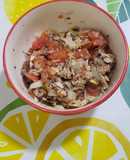 Causeo de Jurel con tomate y cebolla