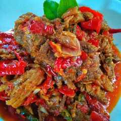 รูปของ Dendeng lambok minang