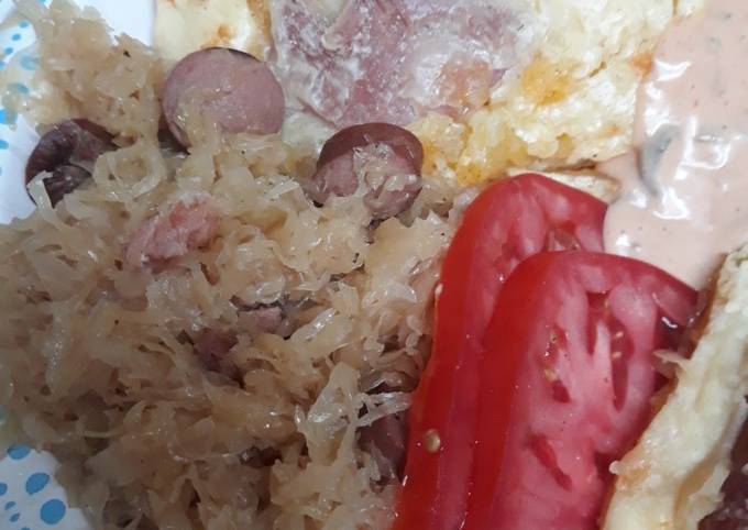 Recipe of Ultimate Weenies with Pork and Kraut