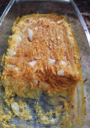 Una foto de Budín de zanahoria y calabaza