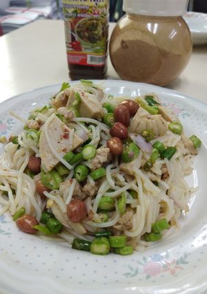 รูปของ ยำขนมจีน รสแซ่บ #ทำขายรวย