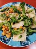 Ravioles con Brócoli y Garbanzo