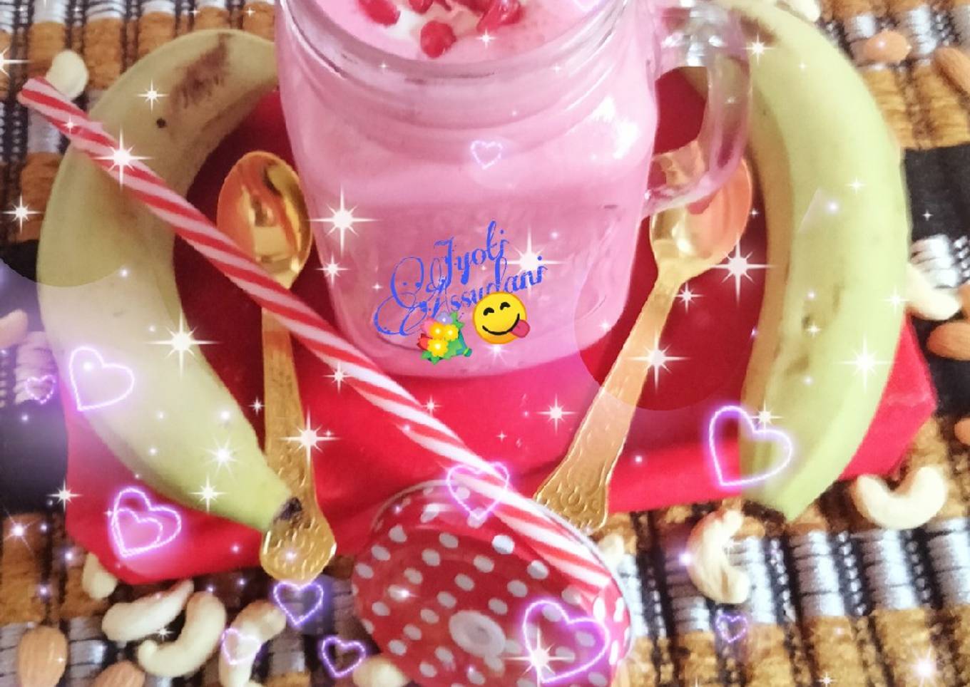 Banana milk shake