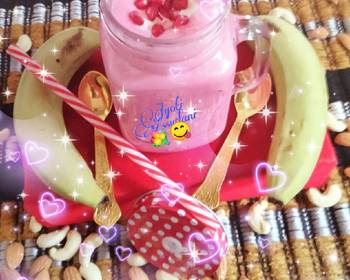 Easy Fast Cooking Banana milk shake banana milk shake recipe in Hindi Delicious Perfect