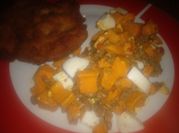 Una foto de salpicon carne molida