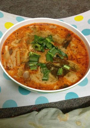 รูปของ ต้มยำไข่เจียวหมูสับน้ำข้น