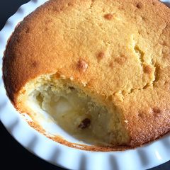 A picture of Apple Sponge Pudding.