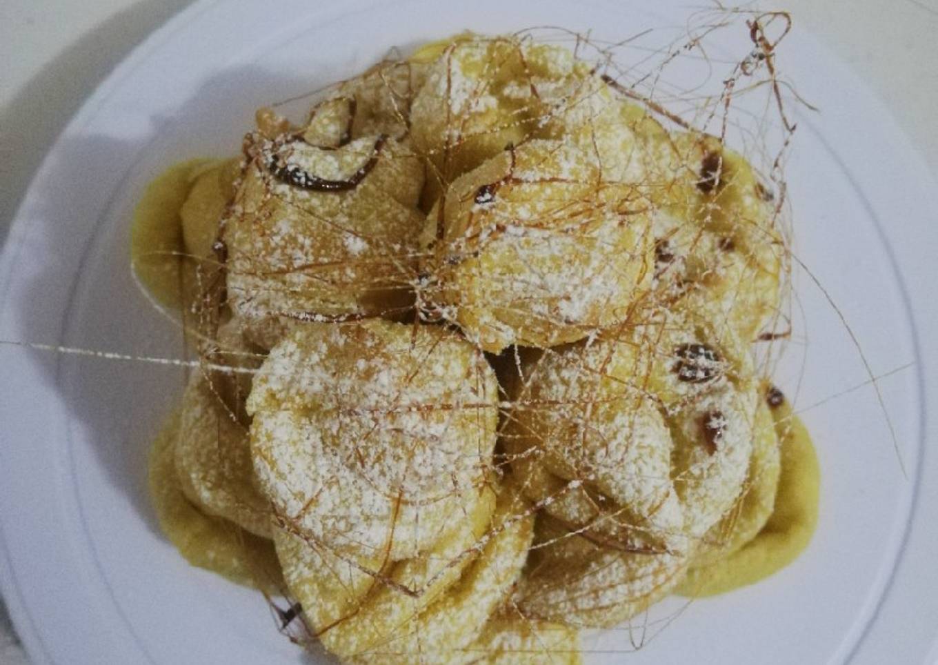 Masa choux y crema pastelera