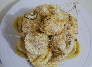 Una foto de Masa choux y crema pastelera