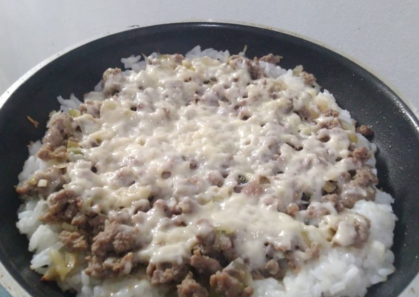 Nasi Panggang Daging MPASI 1+