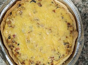 Foto principal de Quiche lorraine de verduras y bacon