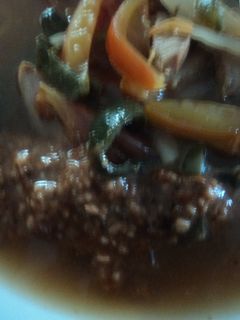 Una foto de Carne de res o bistec a la mexicana con lenteja a la criolla. Receta de Jalisco, México