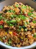 Capsicum, Corn & Black Bean Rice