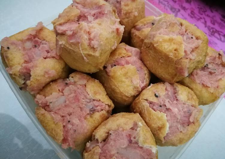 Recipe of Yummy Tauhu Begedil Montel #PinkBoxCereal