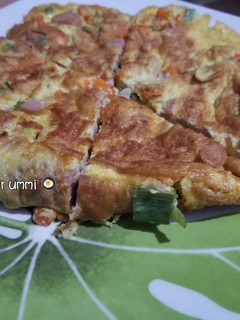 Foto resep Telur Dadar Sosis