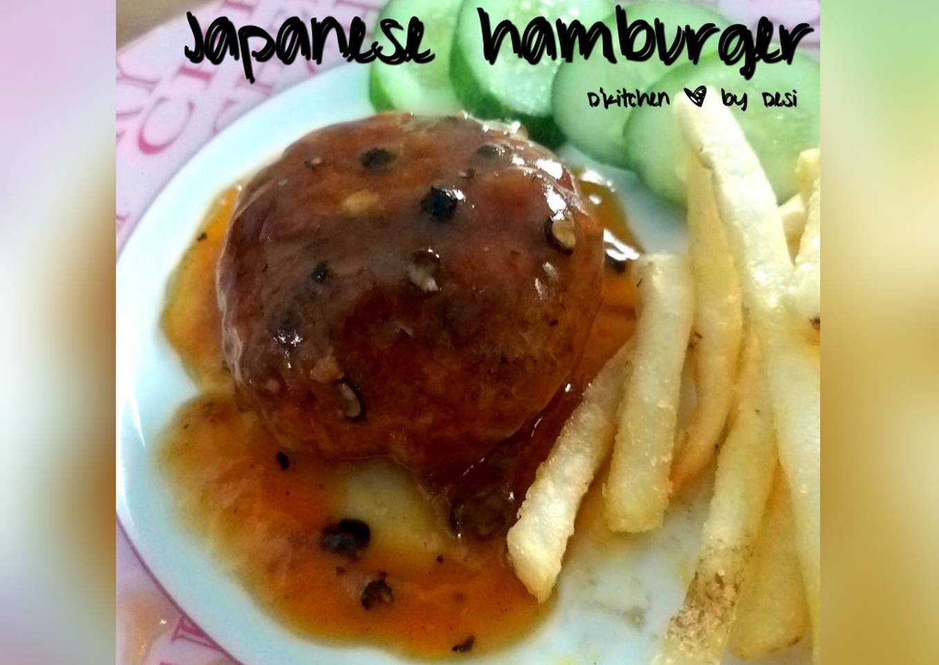 Japanese hamburger(hambagu)