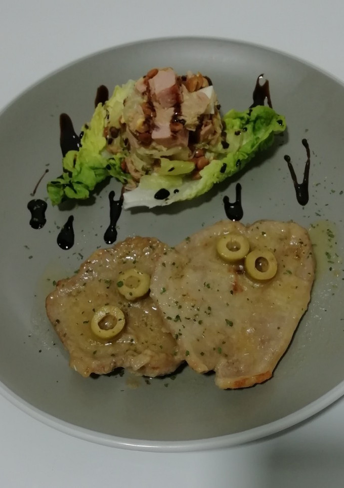 Una foto de Ternera en salsa de aceitunas