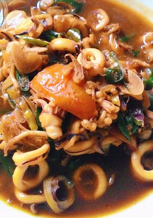 Foto resep Cumi-cumi Cabe Ijo Manis