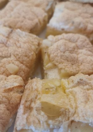 Almás-túrós süti gluténmentesen recept fotója