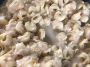 Una foto de pasta de tortellini