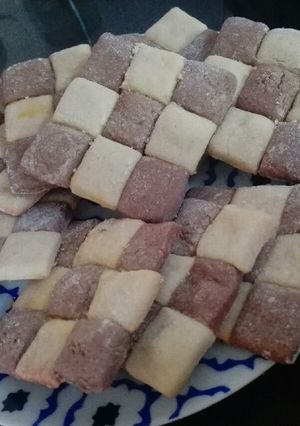 Una foto de Cookies arlequín