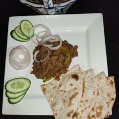 A picture of Tikka Qeema 😋.