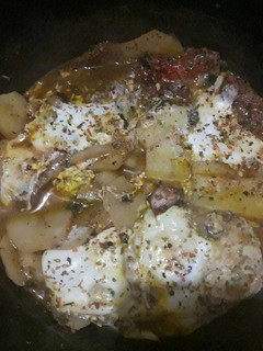 Una foto de Bifes a la criolla fácil