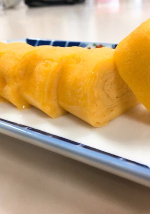 A picture of Japanese Rolled Omelet.