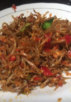 Foto resep Sambel kering teri