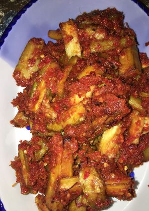 Foto resep Terong Teri Balado
