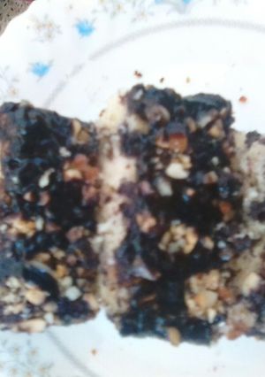 صورة لوصفة بسبوسة الفرينة بالشوكولاتة 😘🇩🇿