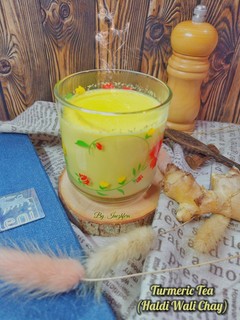 Foto resep Turmeric Tea (Haldi Wali Chay)/Teh Kunyit