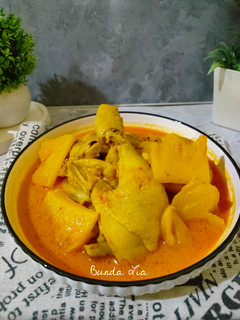 Foto resep Gulai Ayam Nanas khas Minang