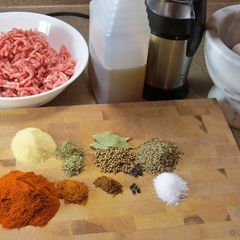 A picture of Mexican style chorizo.