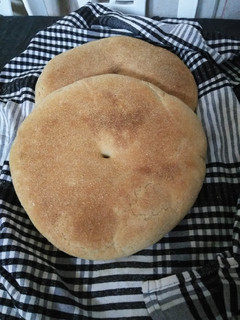 A picture of Khobz Dar (Homemade Bread).