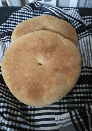 A picture of Khobz Dar (Homemade Bread).