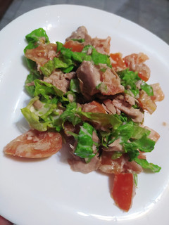 Una foto de Ensalada fresca, rápida y riquísima!!!