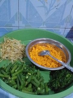 Foto resep Menu Keluarga [Sambal Urap dan Sayur Mayur]