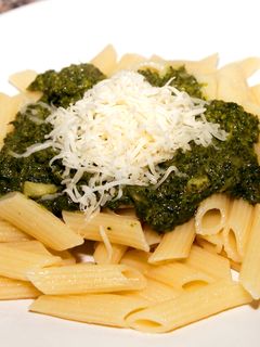 Spenótos penne recept fotója