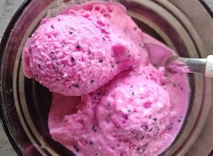 Una foto de Helado de Pitaya en 5 min