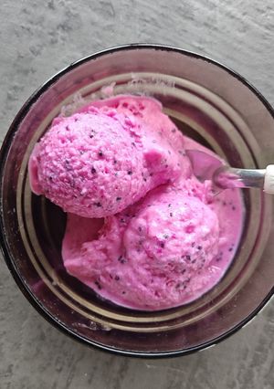 Una foto de Helado de Pitaya en 5 min