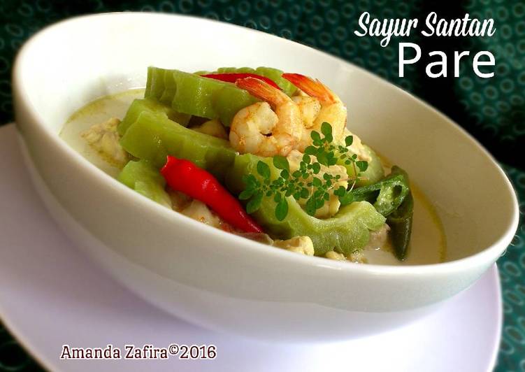 Sayur Santan Pare