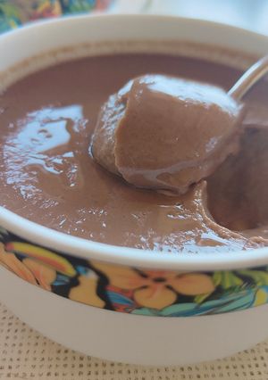 A picture of Dairy-Free Chocolate Egg Flan.