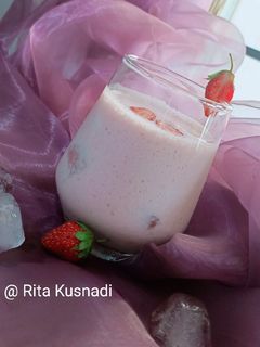 Foto resep Jus Strawberry
