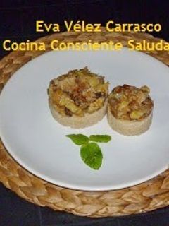 Una foto de Cuscús con verduritas y seitán