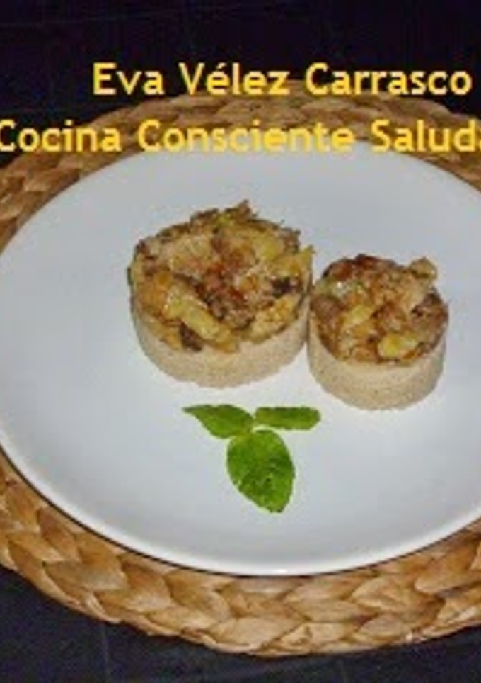 Una foto de Cuscús con verduritas y seitán