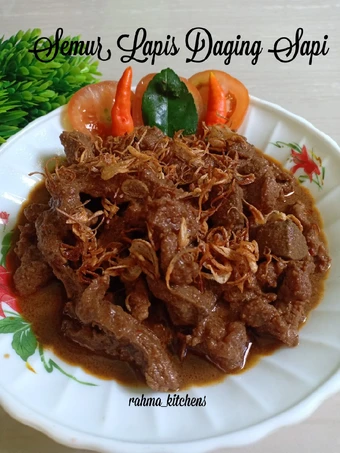 Cara Gampang Menyiapkan Resep Semur Lapis Daging Sapi Anti Ribet, Bikin Ngiler