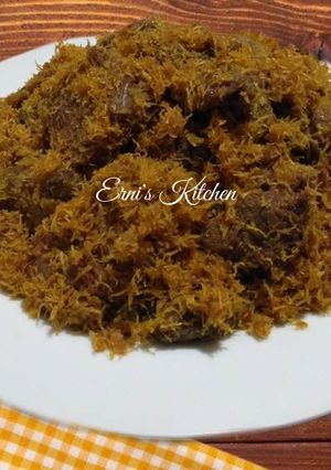 Foto resep Serundeng Daging (Kelapa Parut)
