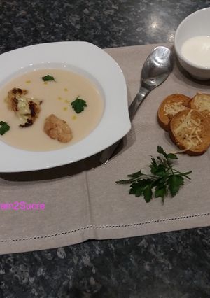 Une photo de Soupe de chou-fleur